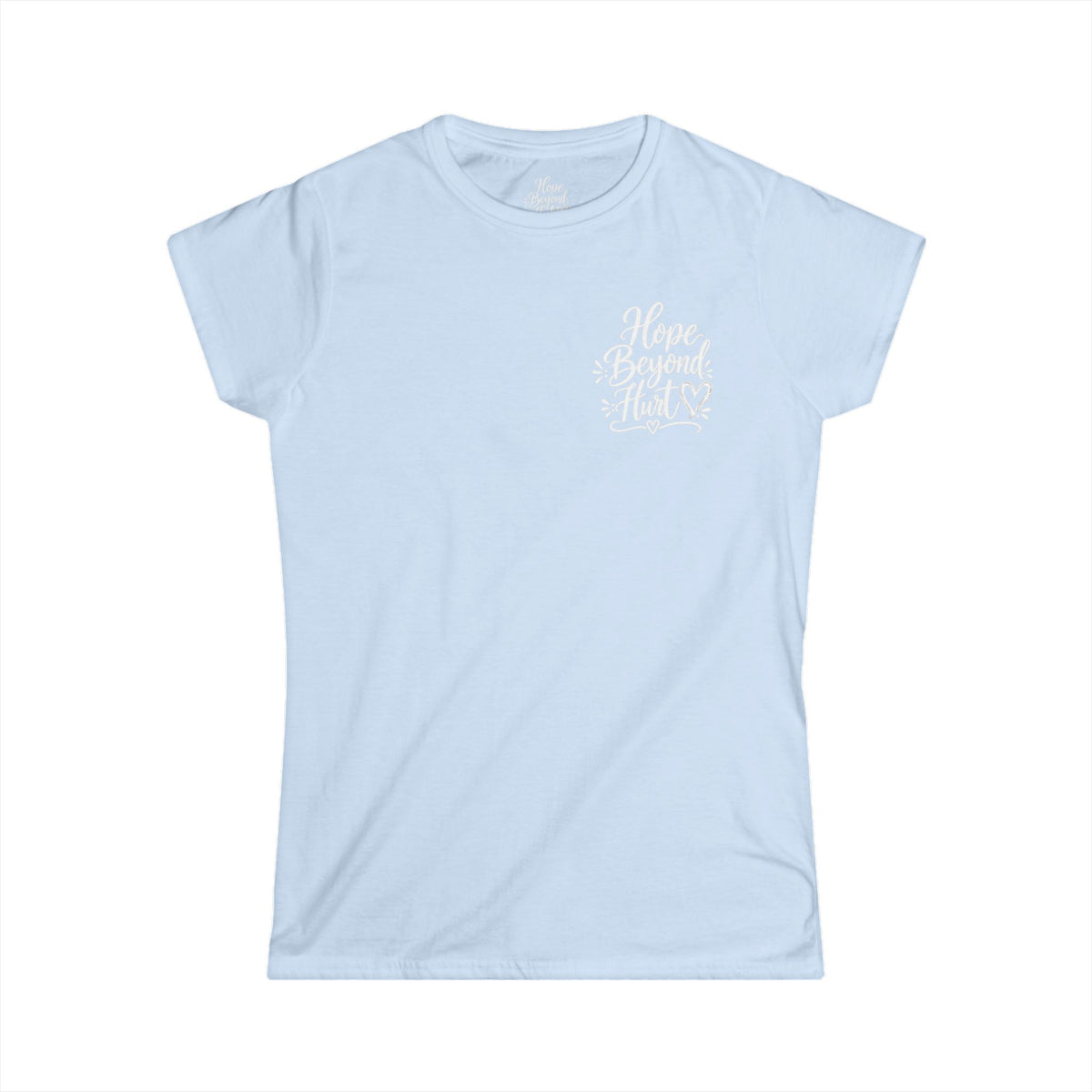 Women's Soft Tee —She Overcame Everything