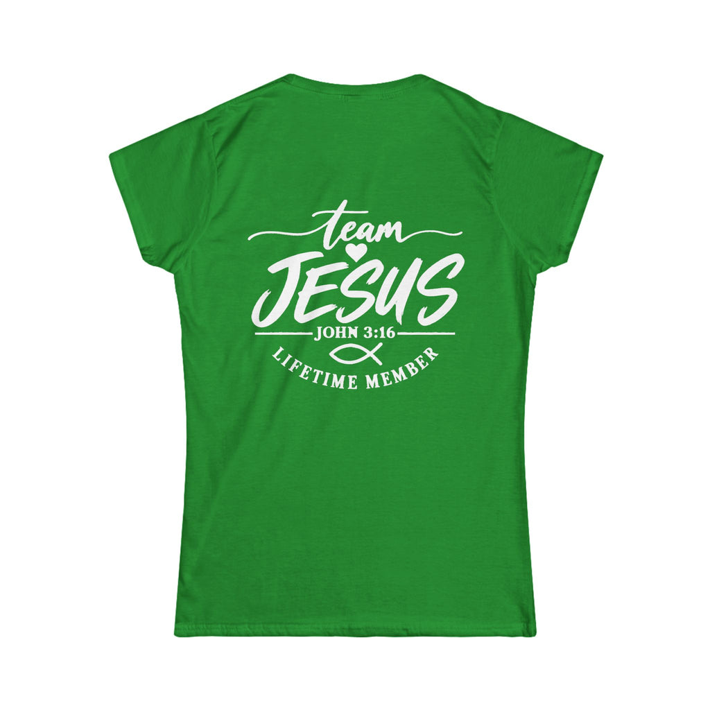 Women's Soft Tee — Team Jesus