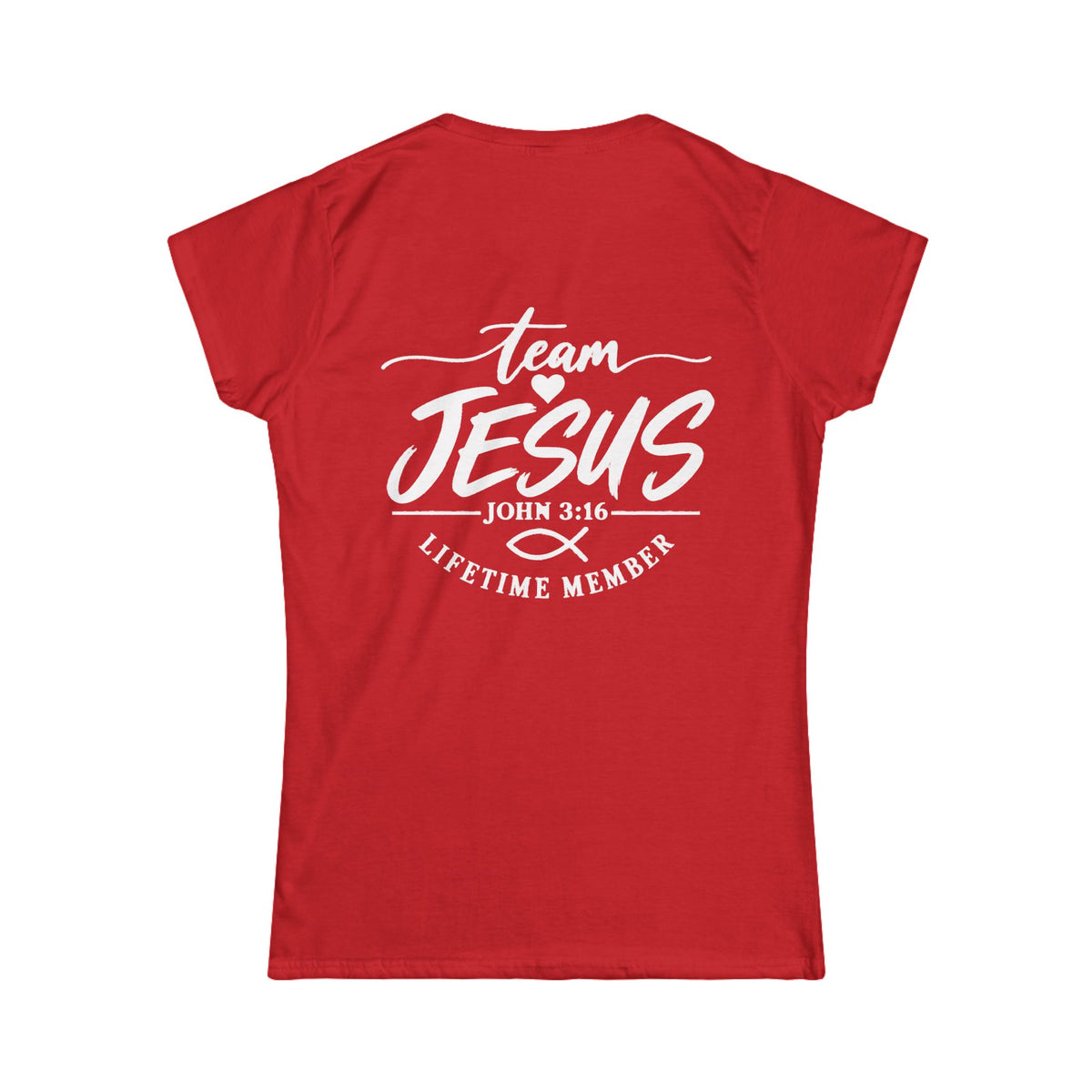 Women's Soft Tee — Team Jesus