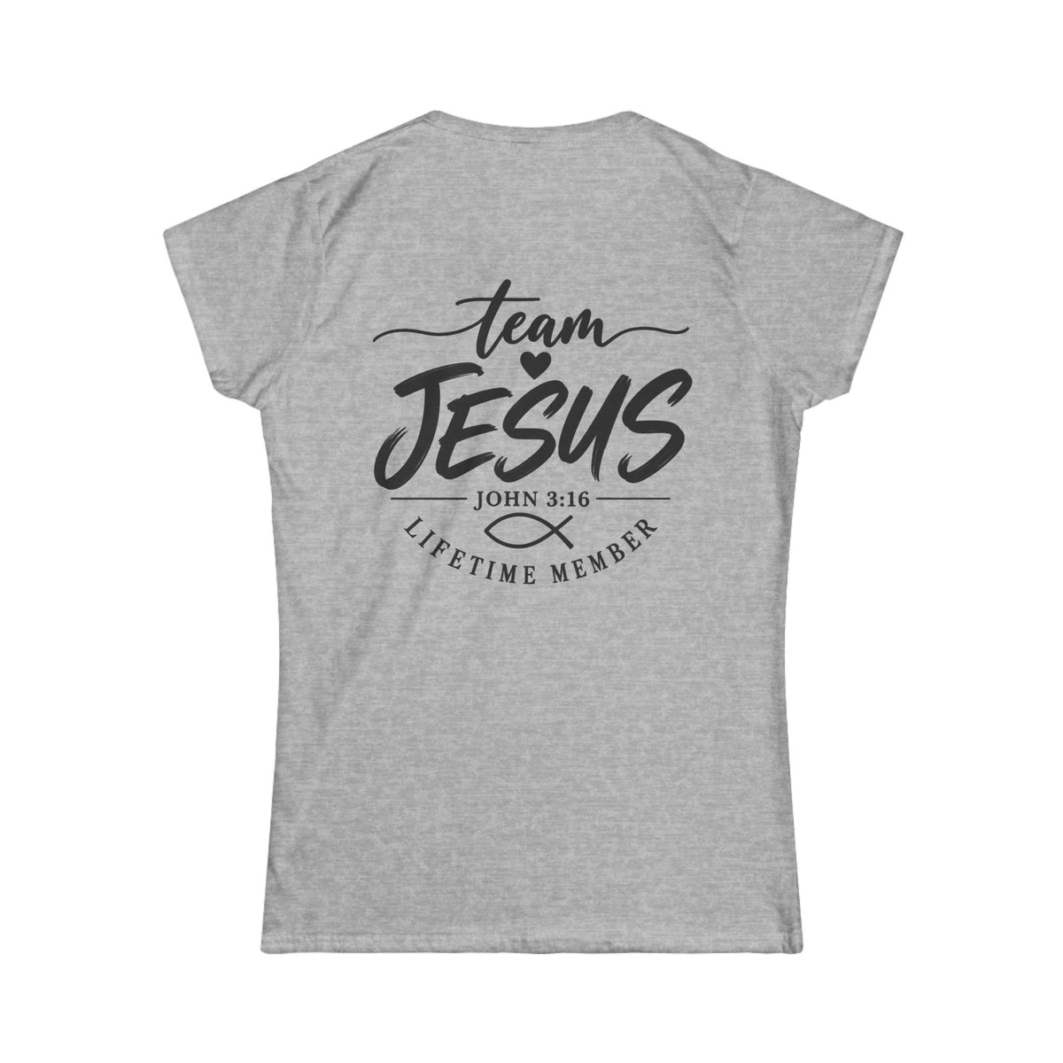 Women's Soft Tee — Team Jesus