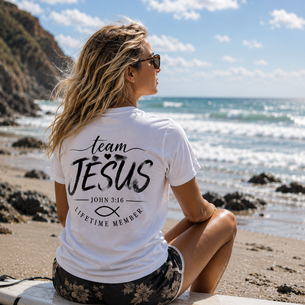 Women's Soft Tee — Team Jesus