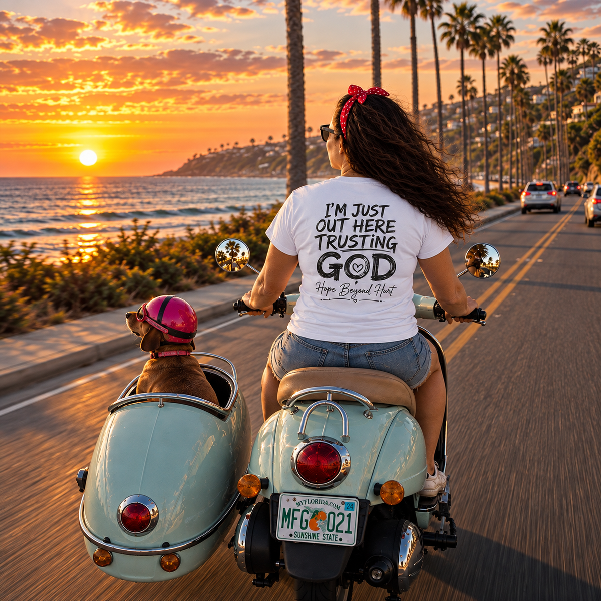 Women's Soft Tee — Trusting God