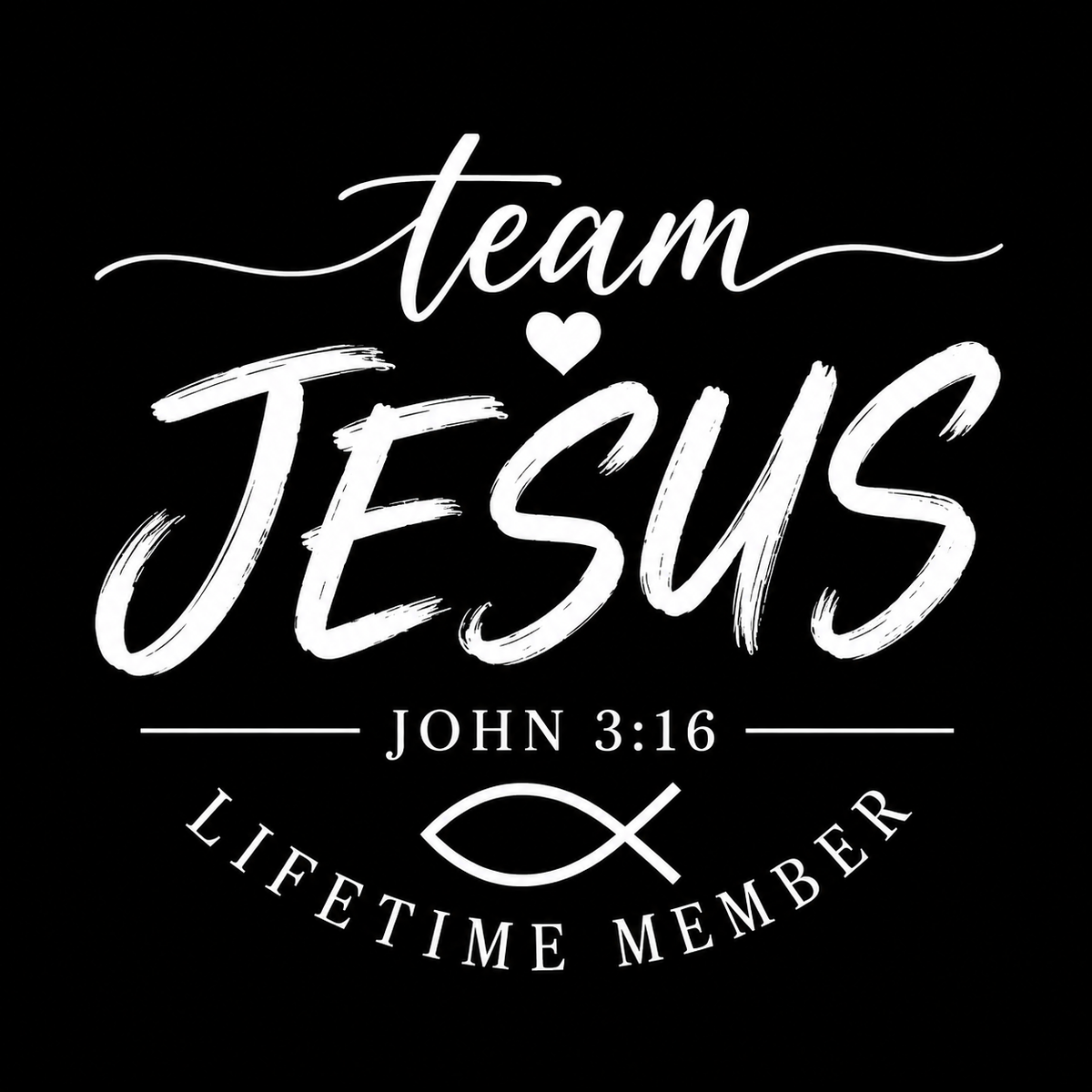 Team Jesus  Hoodie
