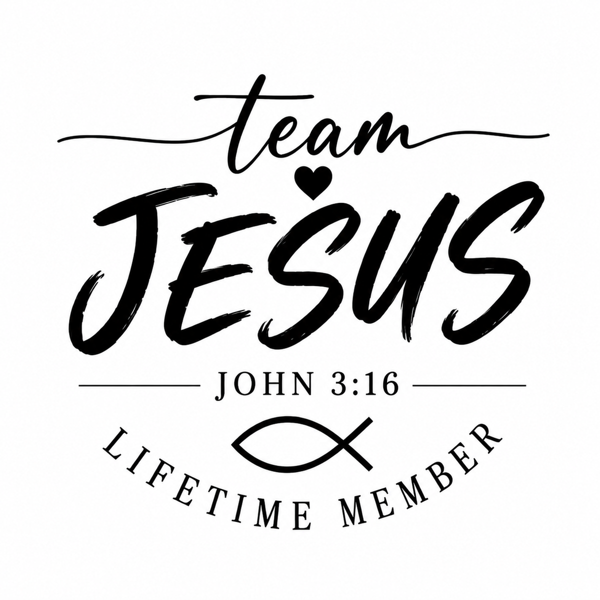 Team Jesus  Hoodie