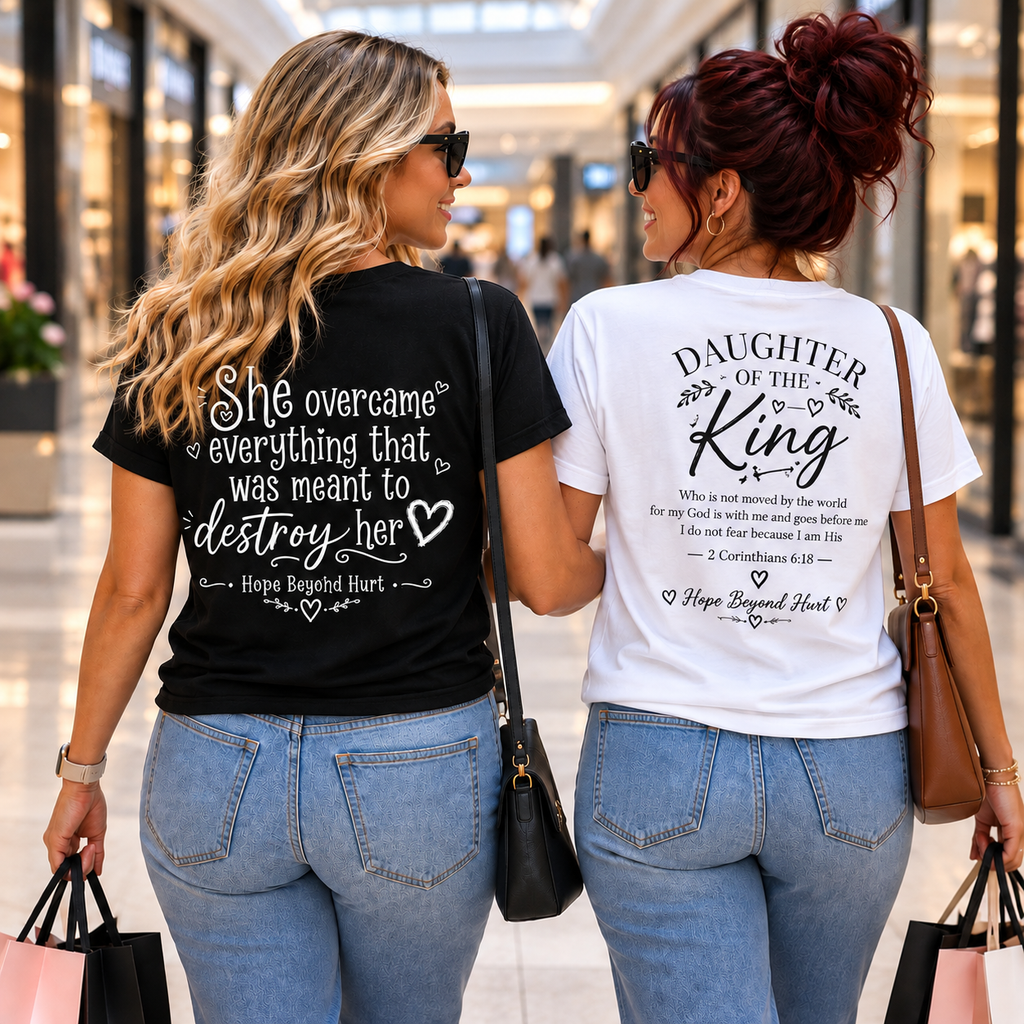 Women's Soft Tee —She Overcame Everything