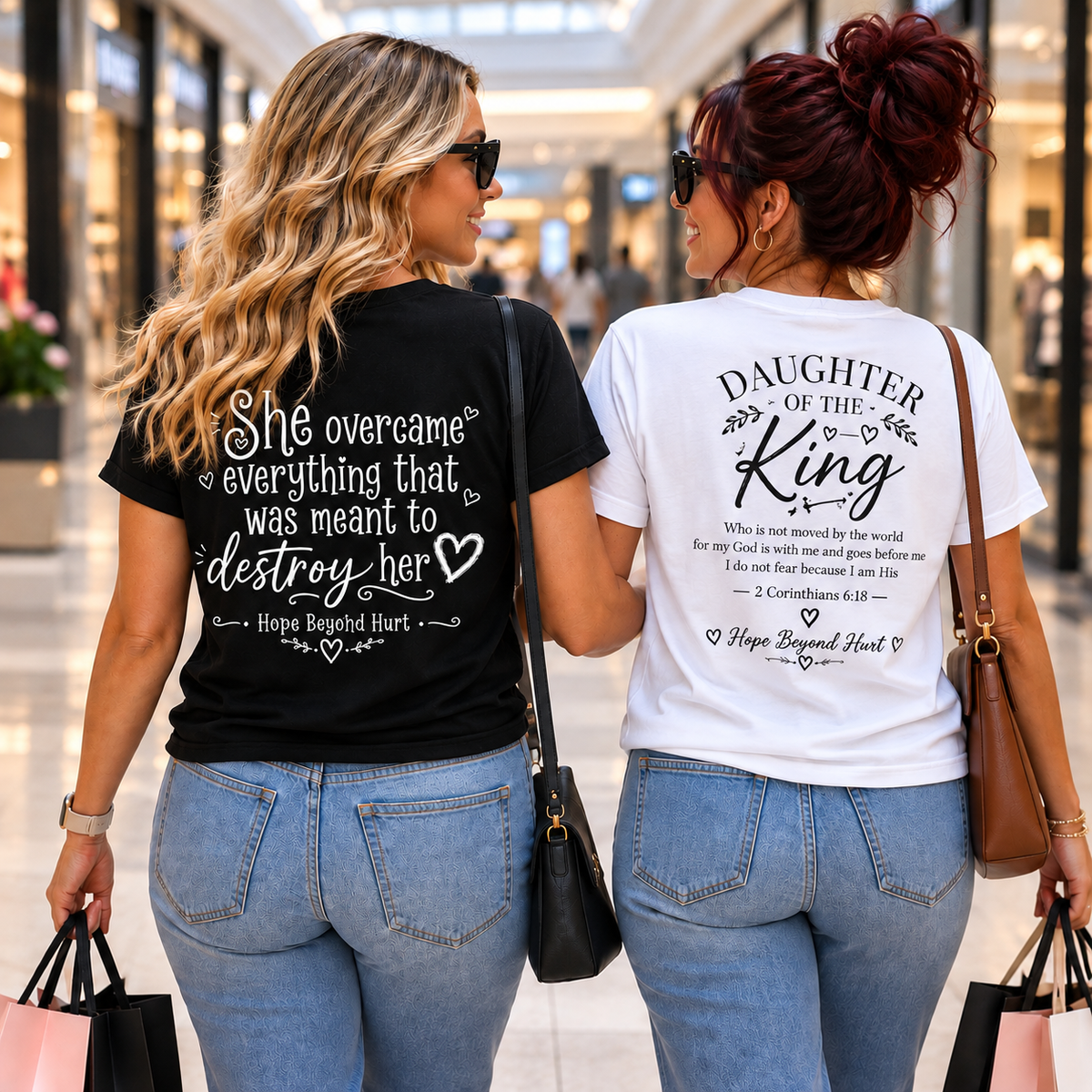 Women's Soft Tee —She Overcame Everything