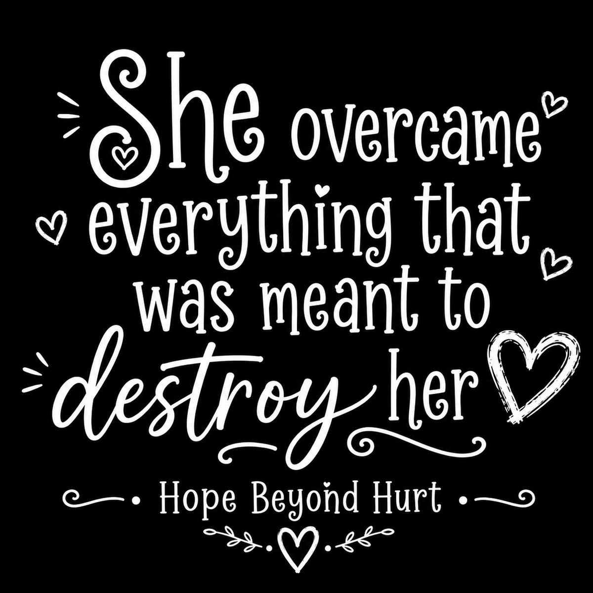 Women's Soft Tee —She Overcame Everything
