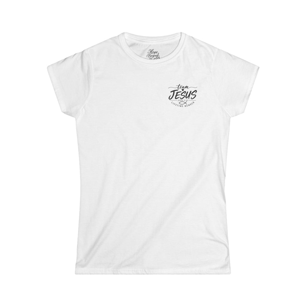 Women's Soft Tee — Team Jesus