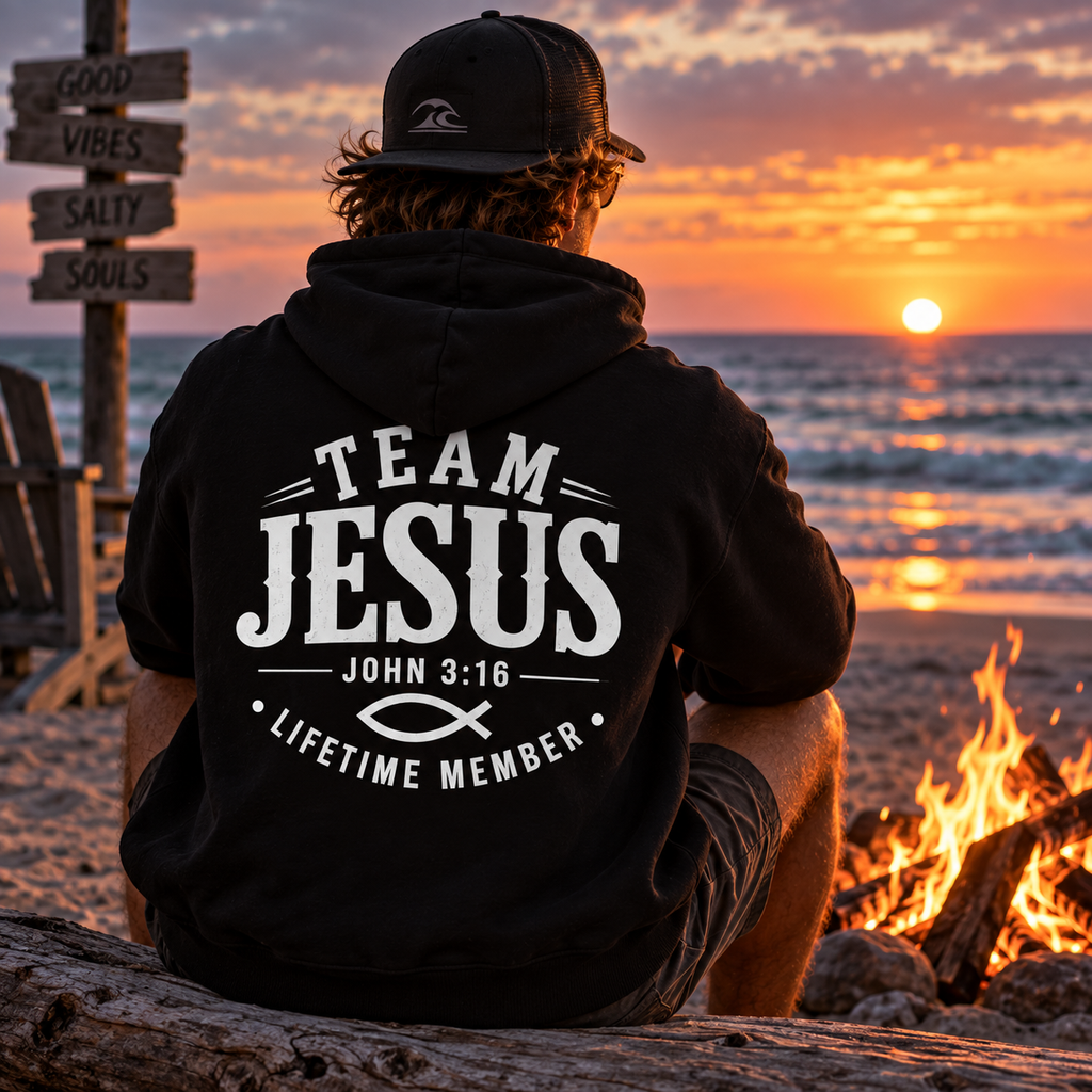Team Jesus  Hoodie
