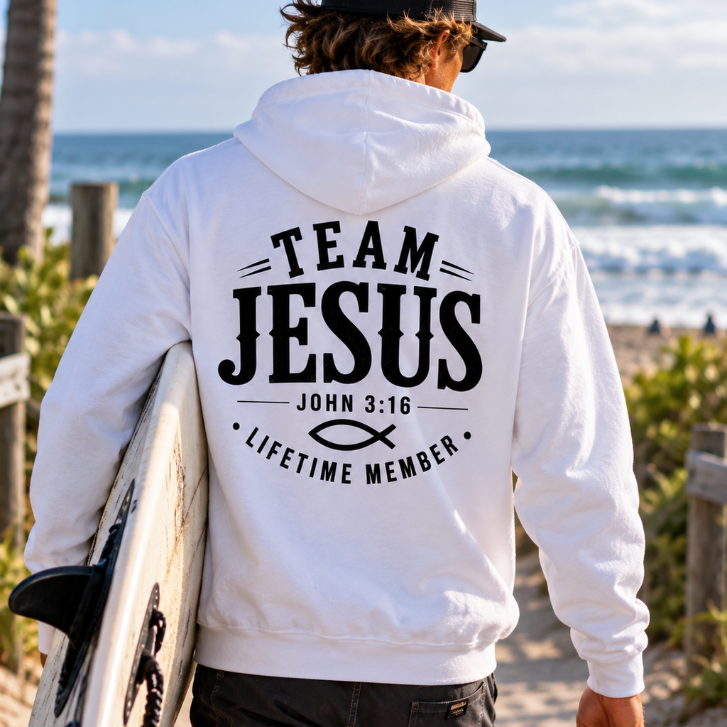 Team Jesus  Hoodie