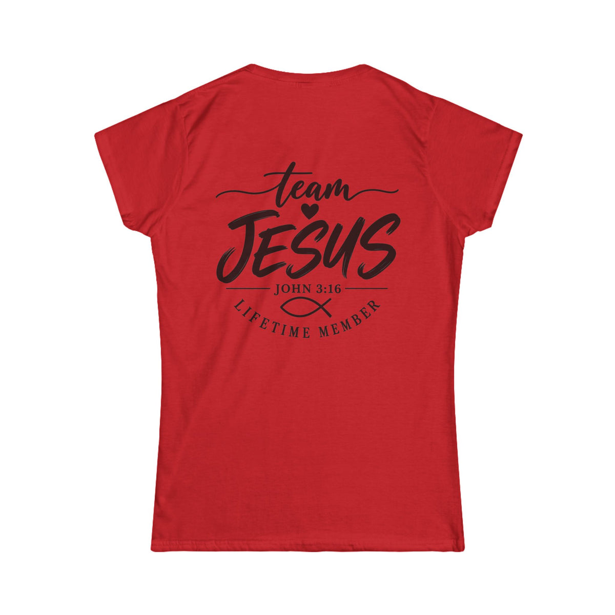 Women's Soft Tee — Team Jesus