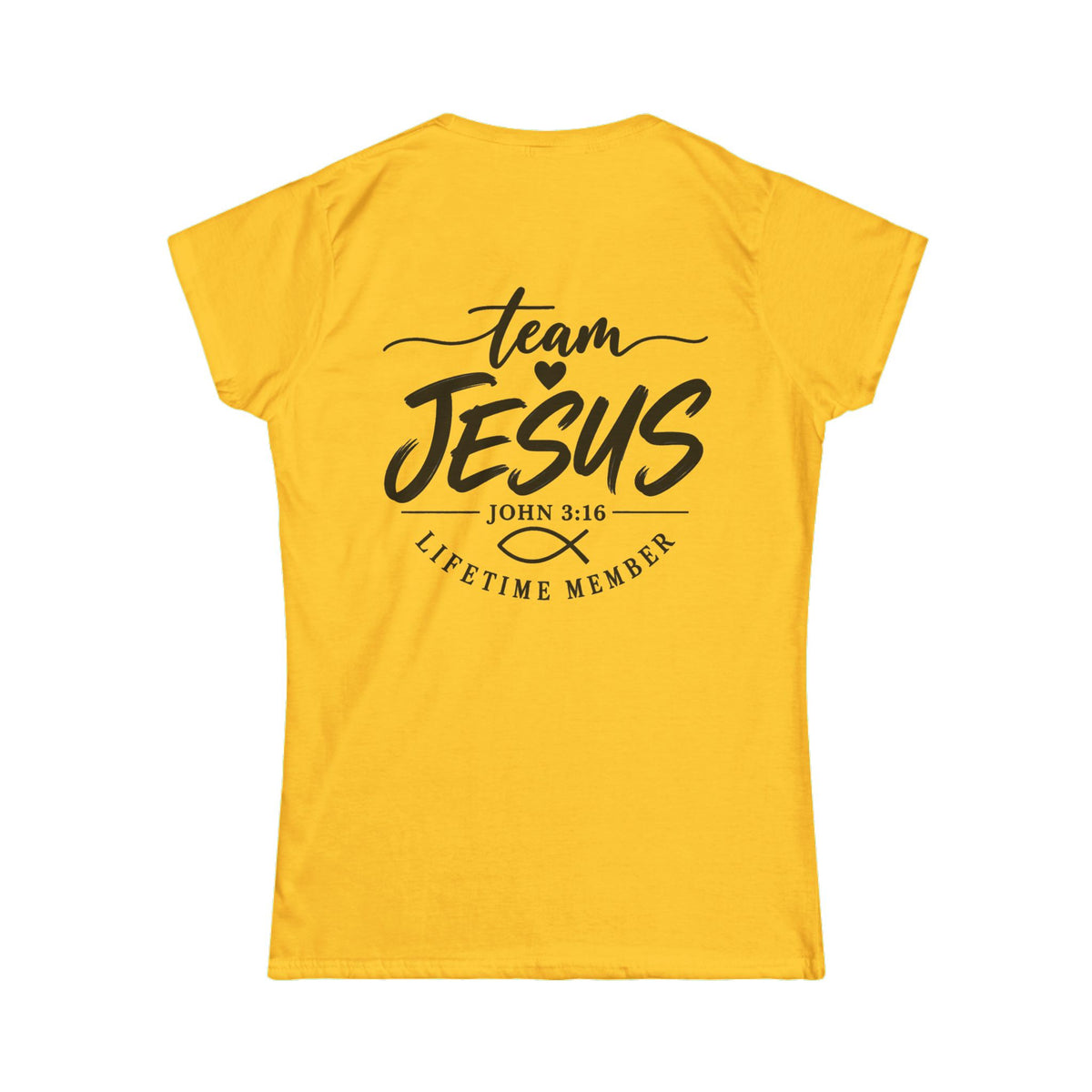 Women's Soft Tee — Team Jesus